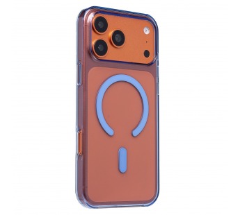 Чехол-накладка PC Clear Case SafeMag для "Apple iPhone 17 Pro Max/18 Pro Max" (blue) (246241)#2180781