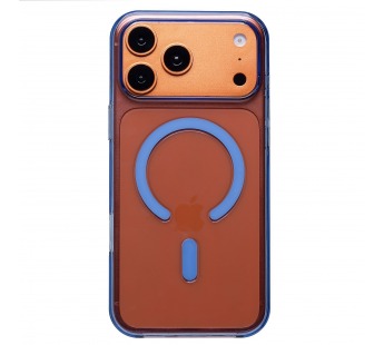Чехол-накладка PC Clear Case SafeMag для "Apple iPhone 17 Pro Max/18 Pro Max" (blue) (246241)#2180779