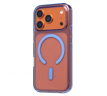 Чехол-накладка PC Clear Case SafeMag для "Apple iPhone 17 Pro/18 Pro" (blue) (246239)#2180795