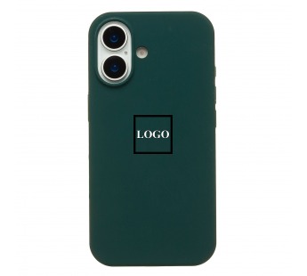 Чехол-накладка ORG Soft Touch для "Apple iPhone 16" (49) (green black) (246720)#2182616