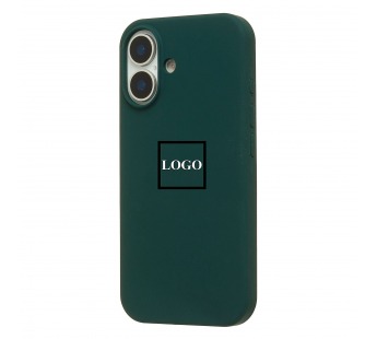Чехол-накладка ORG Soft Touch для "Apple iPhone 16" (49) (green black) (246720)#2182617