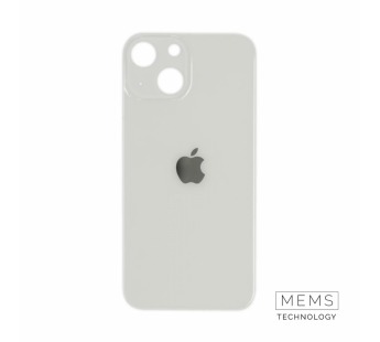 Задняя крышка (стекло) Узкий вырез iPhone 13 Mini (White)#2182262