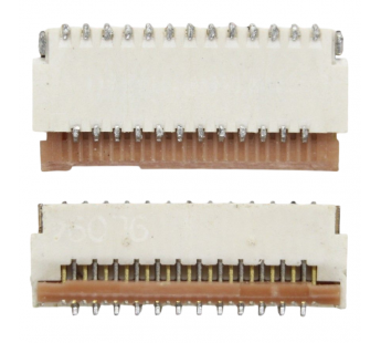 Коннектор дисплея для HTC Desire 310/Nokia5228/5230/5233/5800//C5-03/C6-00/N97 Mini/X6-00 25pin#2183829