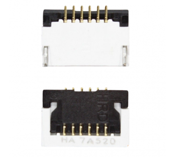 Коннектор тачскрина для Samsung S3650 Corby 6pin#2183893