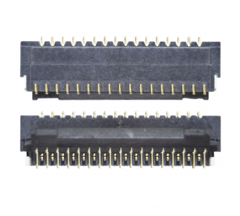 Коннектор универсальный 33pin 3x11.4mm (откидной)#2183921