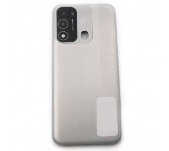 Задняя крышка для Tecno Spark 8C (KG5n) (серебро)#2182599