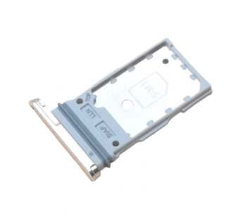 Держатель сим для Samsung S911/S916 Galaxy S23/S23 Plus (серебро)#2184574
