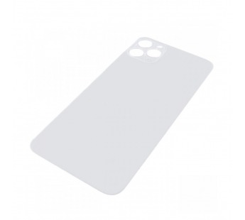 Задняя крышка для iPhone 11 Pro Max (серебро) с широкимиотверстиями#2182560