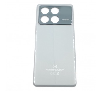 Задняя крышка для Xiaomi Poco X6 Pro 5G (серый)#2183036