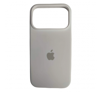 Чехол силиконовый Silicone Case ORG iPhone 17 Pro белый (01)#2183981