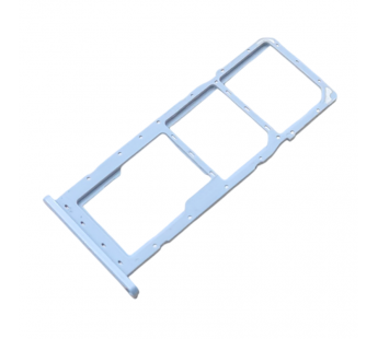 Держатель сим для Samsung A042 Galaxy A04e (2022) (голубой)#2184283
