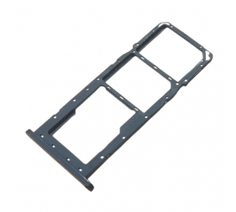 Держатель сим для Samsung A042 Galaxy A04e (2022) (черный)#2184282