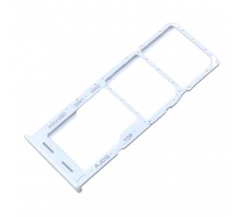 Держатель сим для Samsung A047 Galaxy A04s (2022) (белый)#2184276