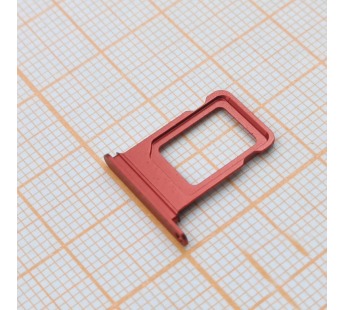 Держатель сим для iPhone 14/14 Plus (красный) (2sim)#2184012