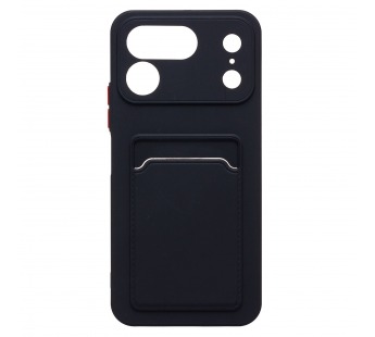 Чехол-накладка - SC337 с картхолдером для "Tecno Spark 50 Pro 4G" (black) (245935)#2184636