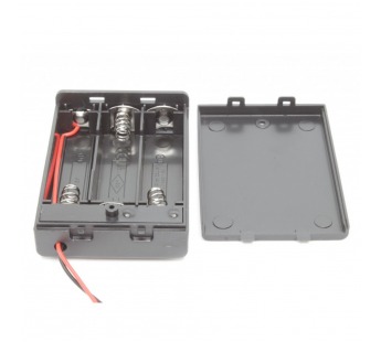 Батарейные отсеки DAIER BH5-3003 Батарейный отсек 3xAA с крышкой ивыключателем#2184163