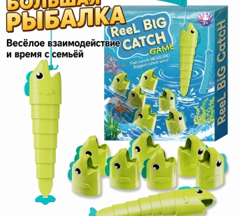 Детская интерактивная игра «Рыбалка» с выдвижными рыбками#2184291