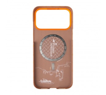Чехол Airity Wuzhen Impression Aramid Fiber iPhone 18 Pro Max (Amber/Gold)#2185084