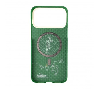Чехол Airity Wuzhen Impression Aramid Fiber iPhone 18 Pro (Jade/Green)#2185068