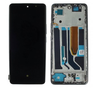 Дисплей для Realme 10 Pro Plus 5G (RMX3686) + тачскрин + рамка(черный), Full ORIG#2185653