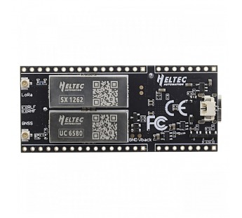 Модули беспроводные, радио HELTEC ESP32-S3FN8+SX1262+UC6580Модуль HELTEC HTIT-Tracker-LF беспроводной GPS/Wi-Fi/BLE/LoRaF=433МГц U=3,7В 21dBm (125мВт)#2185859