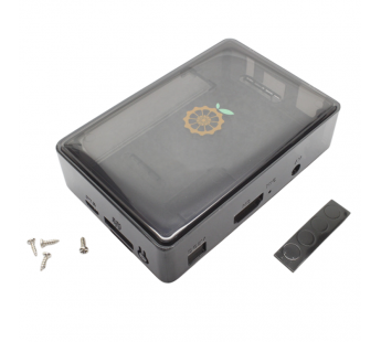 Одноплатные компьютеры NONAME Orange Pi PC/PC Plus/PC 2 корпуспластиковый черный 93x62x26мм#2186672