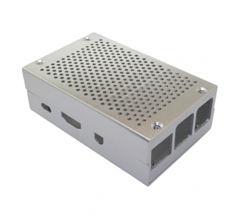 Одноплатные компьютеры NONAME Raspberry Pi 3B+ корпусалюминиевый серебро 94x60,5x32мм#2186658