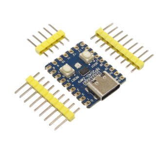 Одноплатные компьютеры NONAME Raspberry Pi RP2040-Zeroодноплатный ПК на RP2040 ARM Cortex M0+ 2x133MHz, 264kB SRAM,2MB Flash#2185863