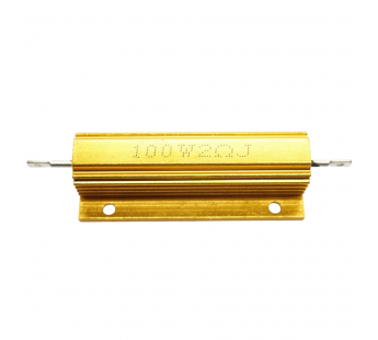 Резисторы постоянные >2Вт NONAME RX24-100W-2R Резисторнагрузочный 100Вт 2 Ом 5% в алюминиевом корпусе#2185934