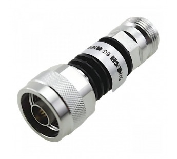 Разъемы высокочастотные NONAME Аттенюатор N-JK-6G-20dB дляснижения мощности ВЧ сигнала на 20дБ 5Вт 6ГГц 50 Ом#2185911