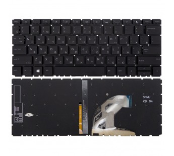 Клавиатура HP ProBook 430 G6 черная с подсветкой#2186679