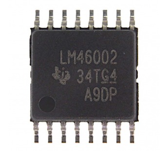 DC-DC преобразователи TI LM46002PWPR (HTSSOP-16) Step-DownDC-DC преобразователь#2186947