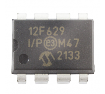 Микроконтроллеры Microchip PIC12F629-I/P (DIP-8) Микроконтроллер8-Бит#2187410