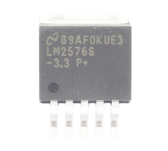 DC-DC преобразователи TI LM2576S-3.3/NOPB (D2-PAK-5) Step-DownDC-DC преобразователь#2187239