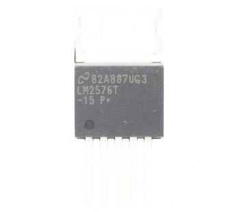 DC-DC преобразователи TI LM2576T-15/NOPB (TO-220-5) Step-DownDC-DC преобразователь#2187230