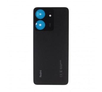 Задняя крышка Xiaomi Redmi 13C 4G (23108RN04Y) (Черный) Premium#2187704