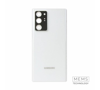 Задняя крышка Samsung Galaxy Note 20 Ultra (N985) (Белый) (Со стеклом камеры) Premium#2187676