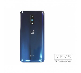 Задняя крышка OnePlus 7 (Синий) (Со стеклом камеры) Premium#2187490