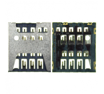 Коннектор SIM для Sony E2003/E2033/E2105/E2115 (E4g/E4g Dual/E4/E4 Dual)#151698