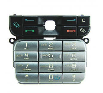 Клавиатура Nokia 3230 Черный/серебро#354471