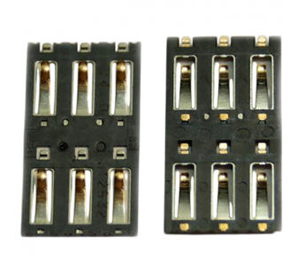 Коннектор SIM для Nokia 800/900/920/925/301/301 Dual#2125844
