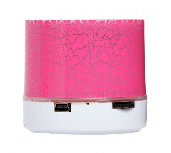 Портативная акустика - S10 LED mini (pink) USB/microSD#171952
