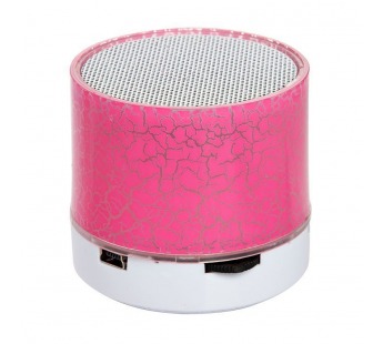 Портативная акустика - S10 LED mini (pink) USB/microSD#171956