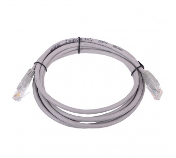 Патч-корд литой TELECOM FTP кат.5e, серый, 2 м#161617