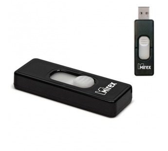 Флеш-накопитель USB 4GB Mirex HARBOR черный (ecopack)#159616