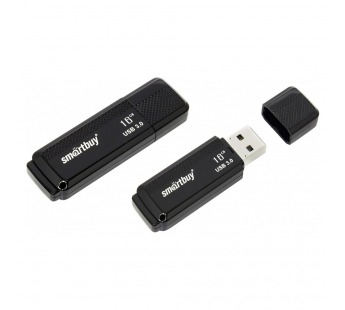 Флеш-накопитель USB 3.0 16Gb Smart Buy Dock (black)#713447