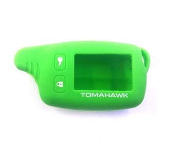 Чехол для брелока Tomahawk TW9010 / 9020 / 9030 силиконовый (зеленый)#2032829