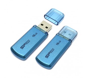 Флеш-накопитель USB 16GB Silicon Power Helios 101 голубой#2106740