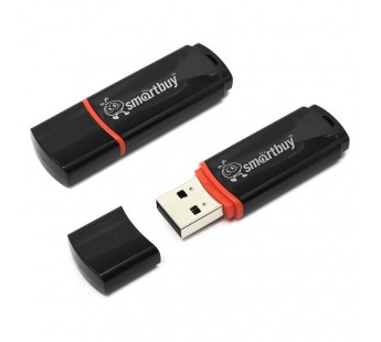 Флеш-накопитель USB 16Gb Smart Buy Crown (black)#2106652