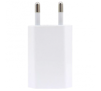Адаптер сетевой Apple A1400 сетевой USB адаптер/5.0V/1.0A (white) для iPhone#1567941
